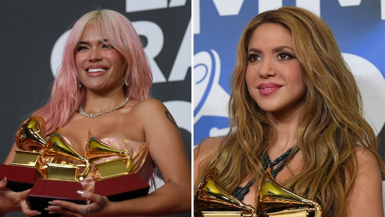 Poderosas: las colombianas Karol G y Shakira arrasaron en los Latin Grammy - El País