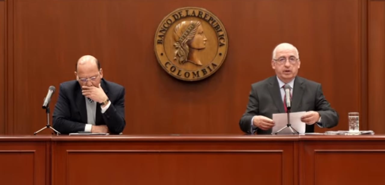 Rueda de prensa sobre tasas de interés del Banco de la República