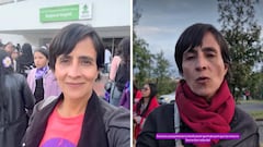 Susana Muhamad estuvo en las protestas que terminaron por vandalizar la fachada del ICBF.