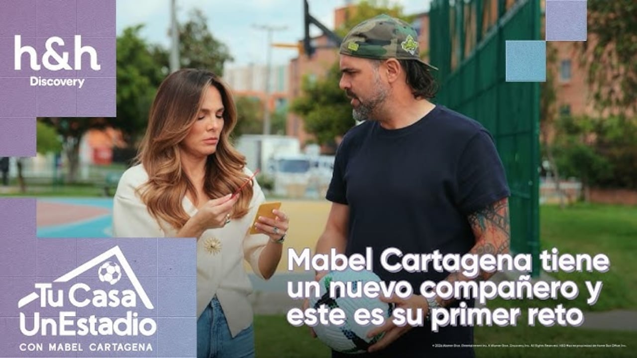 "Tu Casa un Estadio" es un programa especial de Discovery Home & Health conducido por la presentadora y creadora de contenido Mabel Cartagena, junto al exfutbolista Sebastián "El Tigre" González.
