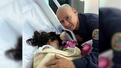 Rescate y encuentro de Sofía con el bombero
