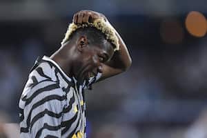 Paul Pogba, también de la Juventus, se encuentra suspendido.