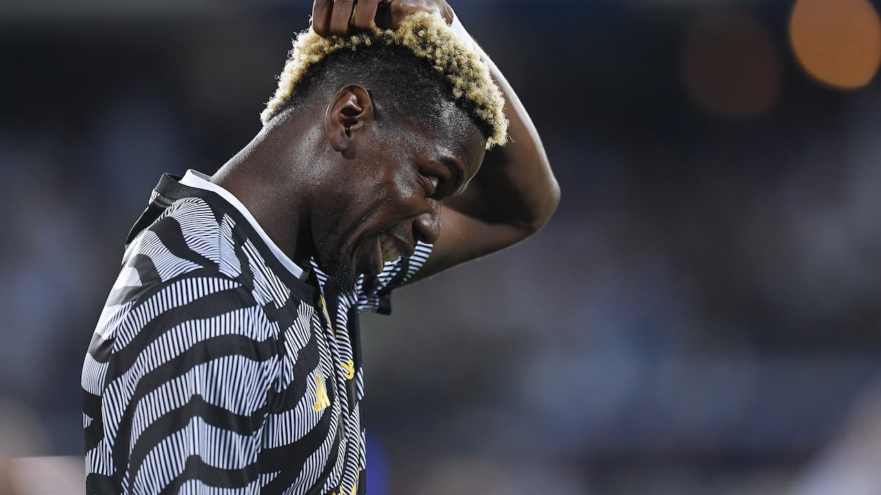 Paul Pogba, también de la Juventus, se encuentra suspendido.