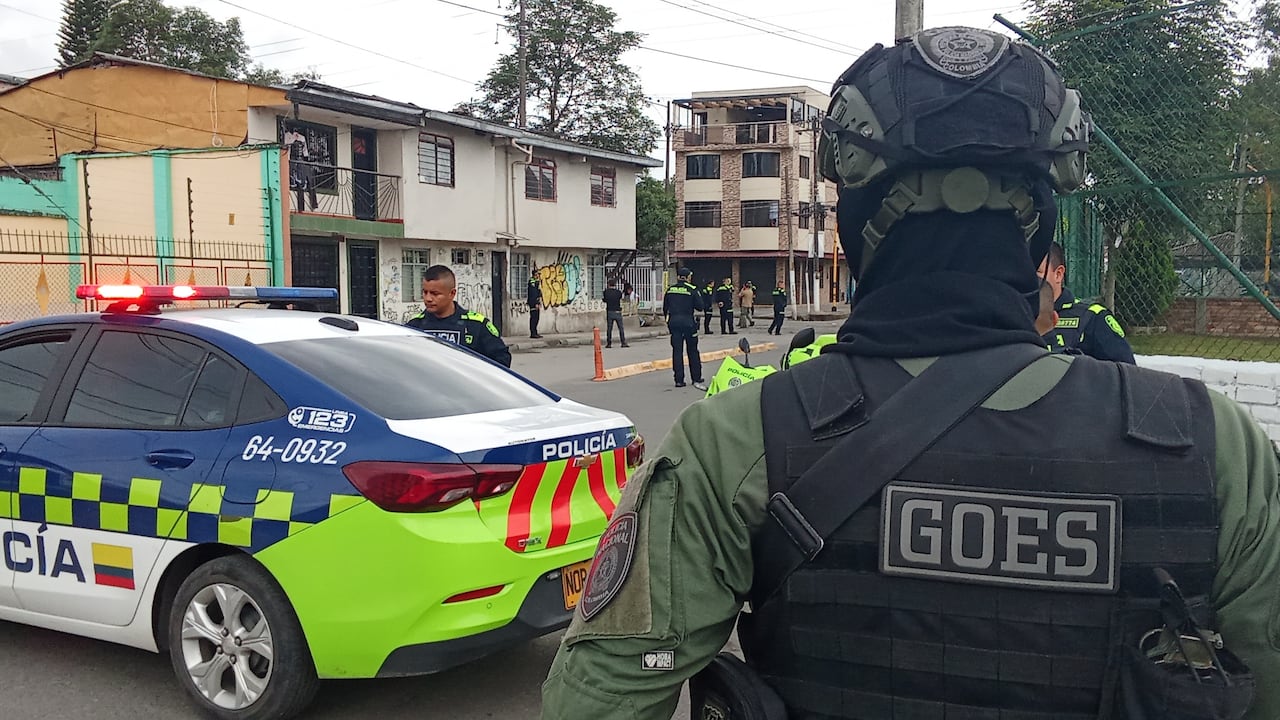 Policía Nacional en Popayán