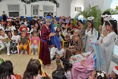 Celebración Novena Navideña Instituto de Ciegos y Sordos.