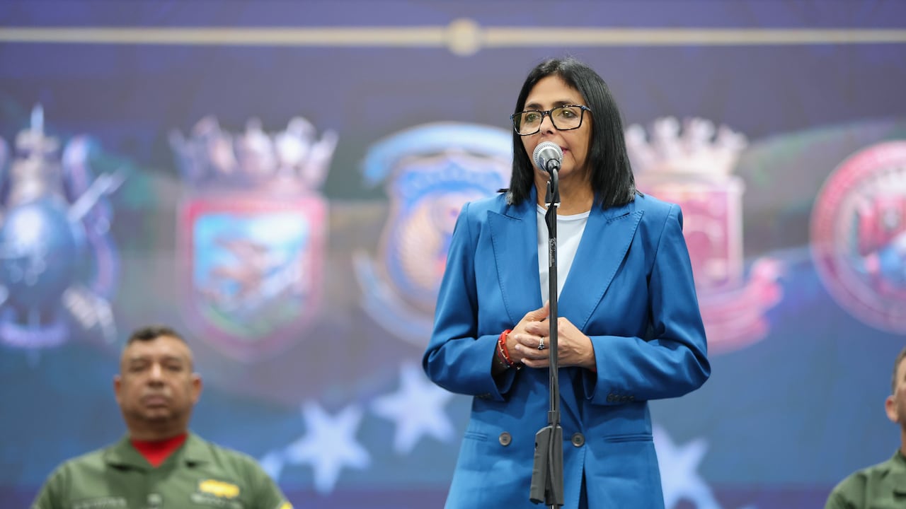 Delcy Rodríguez, presidenta interina de Venezuela