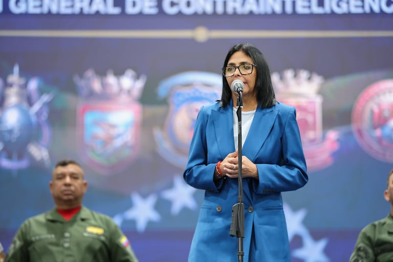 Delcy Rodríguez, presidenta interina de Venezuela