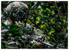 Militares colombianos.