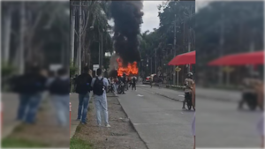 Universidad Nacional sede Palmira presenta disturbios.