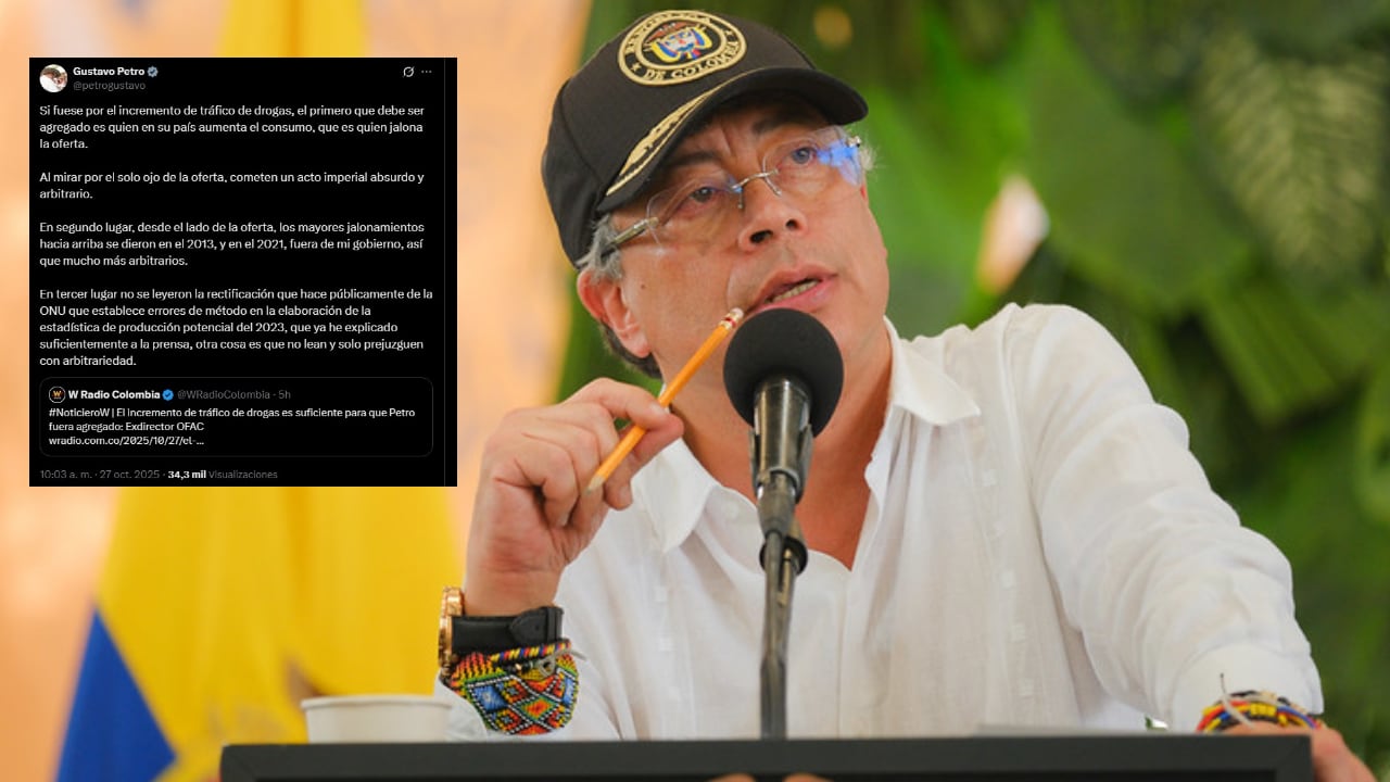 El presidente Gustavo Petro hizo la sugerencia por medio de sus redes sociales.