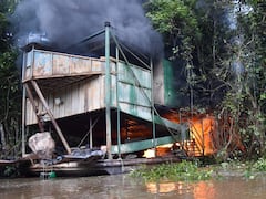 Operativo contra minería ilegal en Amazonas