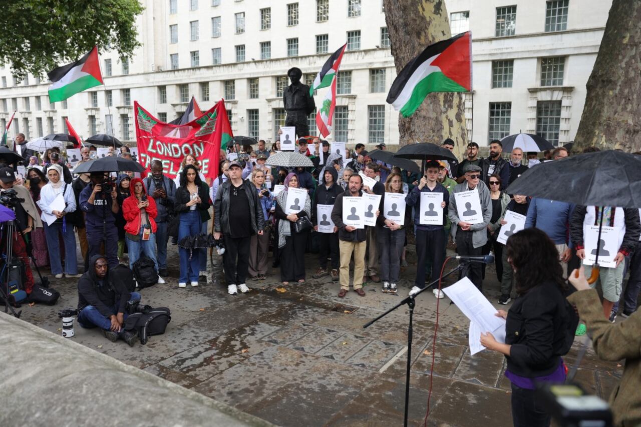 Periodistas en Reino Unido