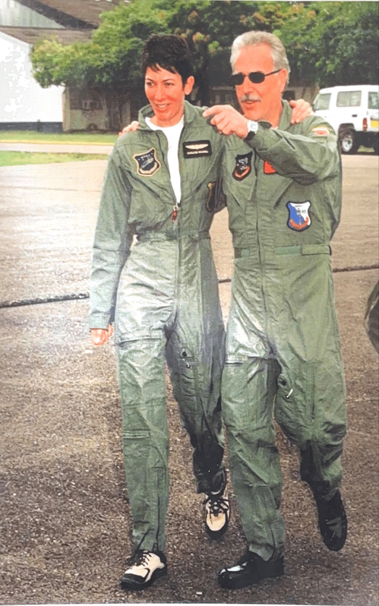 Ghislaine Maxwell y Ex presidente de Colombia (Andrés Pastrana).