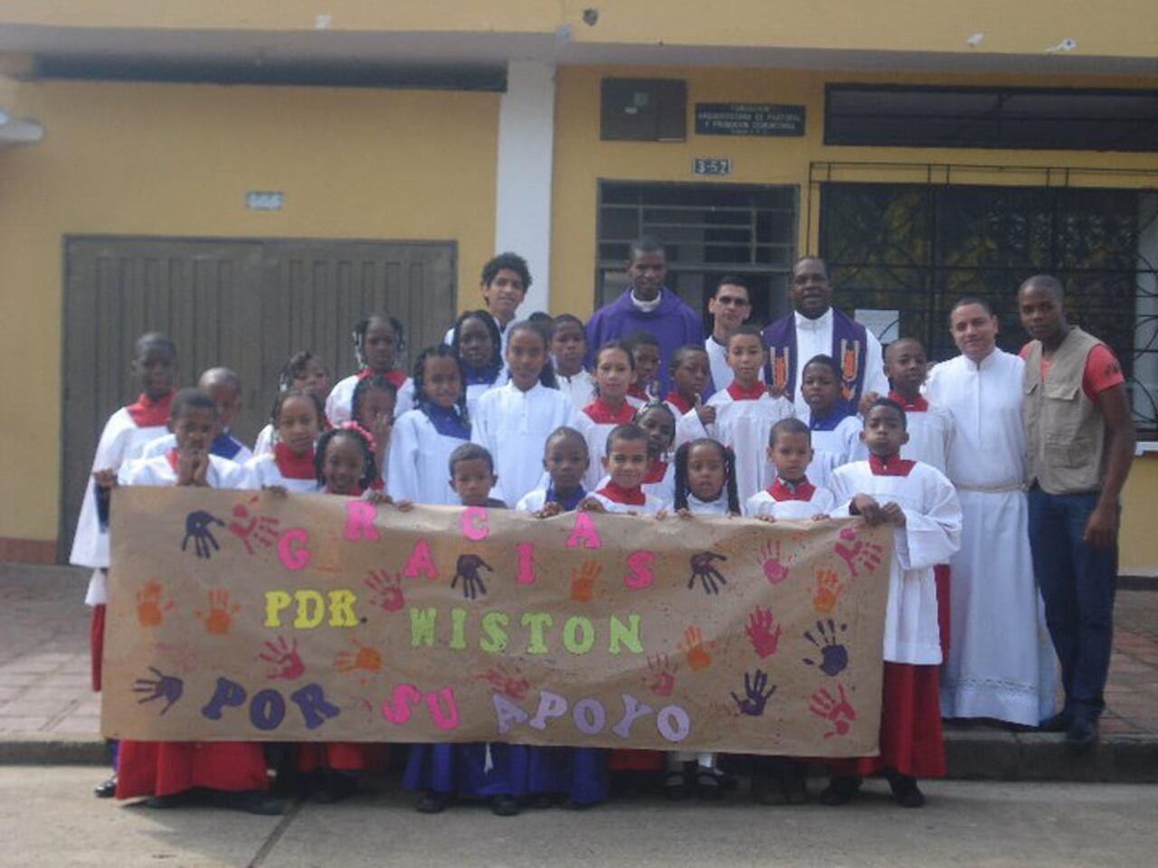 Padre Wiston Mosquera, obispo de Quibdó.