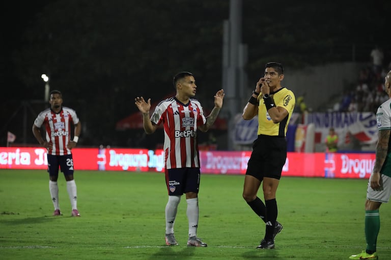 Imagen del partido entre Junior de Barranquilla y Deportivo Cali por la fecha 15 del primer semestre de la Liga Colombiana 2026.