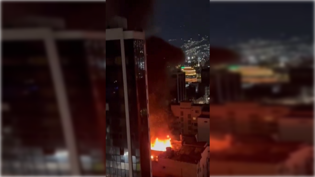 Incendio Medellín