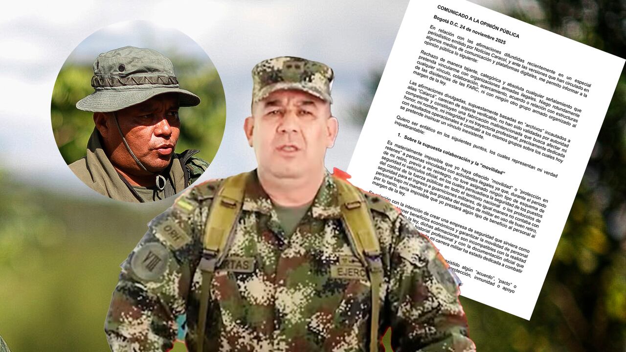 general Juan Miguel Huertas Comunicado Calarcá