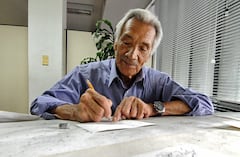 Luisé solía ser reservado con su trabajo. En su oficina dibujaba, en total misterio, sus bocetos, que solo al terminar, mostraba al editor.