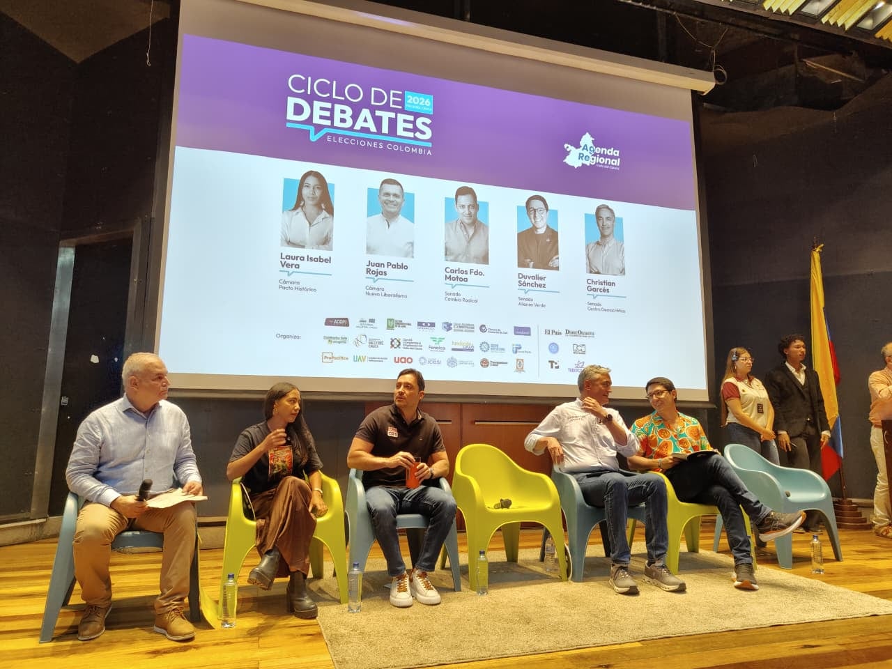 Cinco candidatos al Congreso debatirán propuestas para el Valle del Cauca este jueves en Icesi, en el Ciclo de Debates 2026