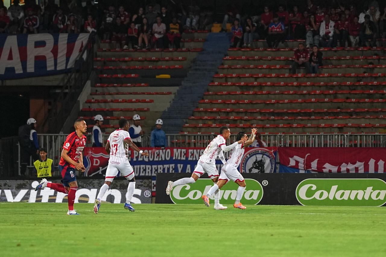 Imagen del partido entre Independiente Medellín y América de Cali por la fecha 14 del primer semestre de la Liga Colombiana 2026.