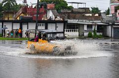El ojo del huracán cruzará la punta oriental de Cuba durante la noche.