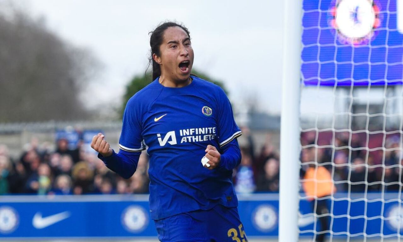 Mayra Ramírez anotó su primer gol con el Chelsea