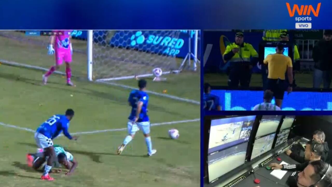 La revisión del penal sobre Alfredo Morelos en Tunja