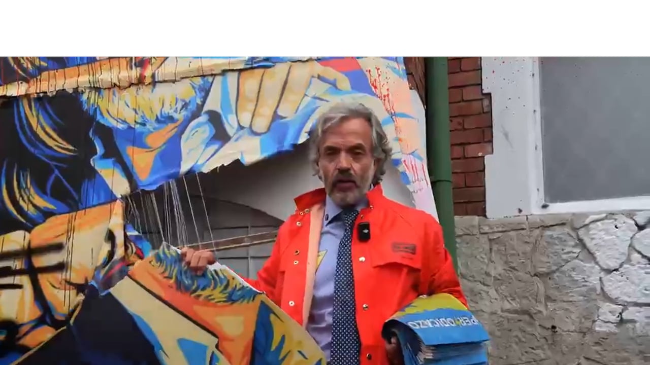 Atacan la sede de campaña de Paloma Valencia y Juan Daniel Oviedo en Bogotá