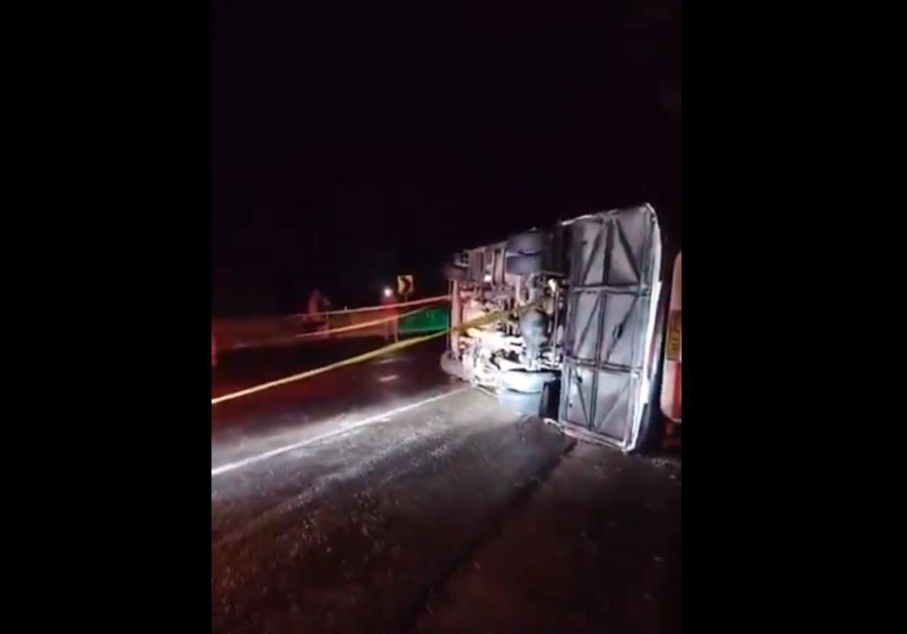 Accidente Alexis Escobar