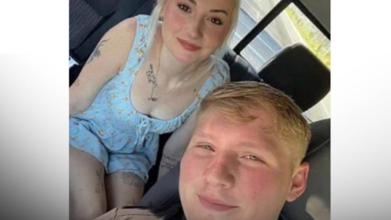 Landon Lowrance y CloeRae McBrayer, la pareja de novios que falleció tras trágicos hechos en Alaska, Estados Unidos.