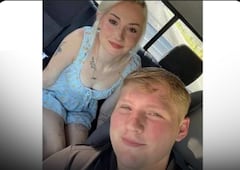 Landon Lowrance y CloeRae McBrayer, la pareja de novios que falleció tras trágicos hechos en Alaska, Estados Unidos.