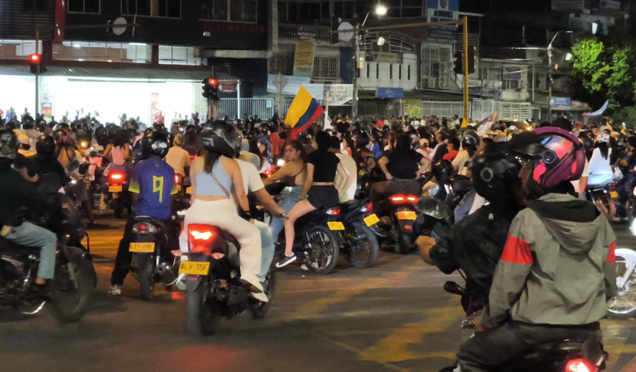 Así está el panorama en Puerto Rellena sobre las 7:00 p.m. en Cali tras la jornada electoral.