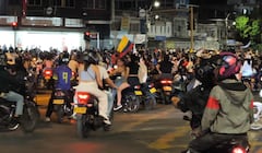 Así está el panorama en Puerto Rellena sobre las 7:00 p.m. en Cali tras la jornada electoral.