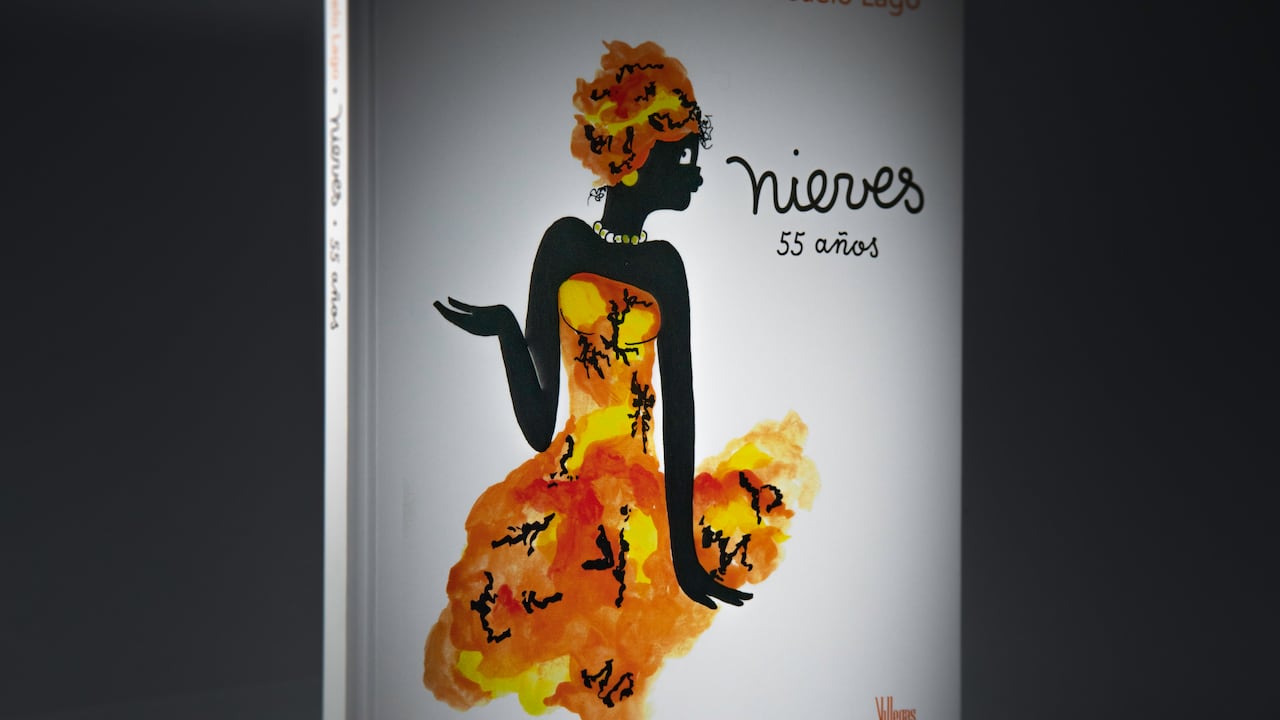 Carátula del libro de Villegas Editores, en homenaje a Nieves por sus 55 años.
