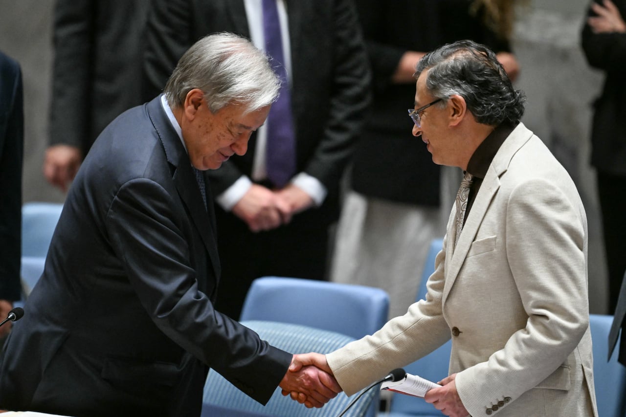 El presidente Gustavo Petro fue el encargado de dar un amplio discurso en este Consejo de Seguridad de la Organización de la las Naciones Unidas.