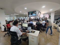 Instalación de la mesa de debate del conversatorio El Suroccidente Elige.