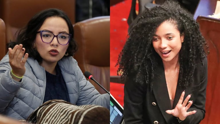 Jennifer Pedraza y Juliana Guerrero.