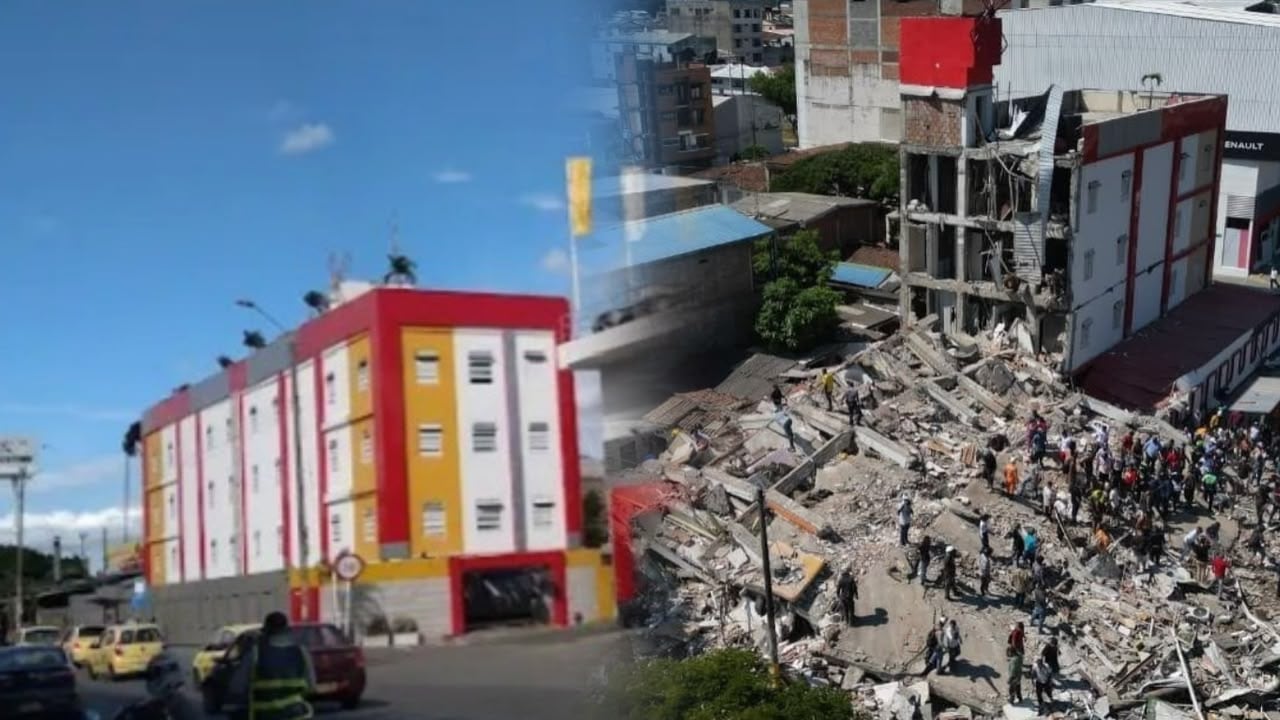 Las imágenes que muestran el impacto del terremoto en Cali