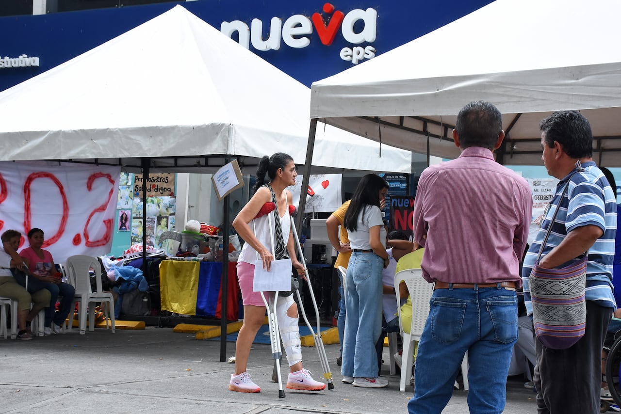 Protestas Usuarios Nueva EPS