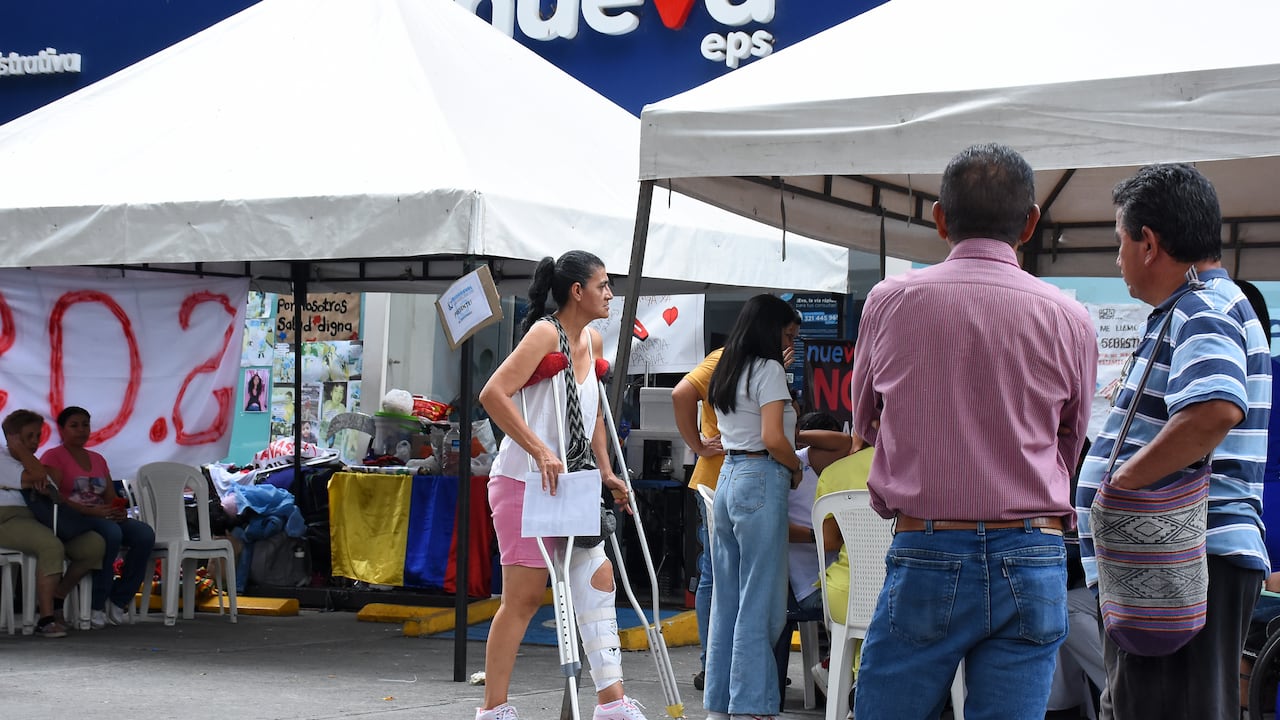 Protestas Usuarios Nueva EPS