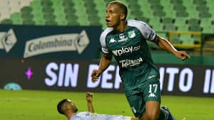 Anotación de Juan José Córdoba, ante Fortaleza, por la fecha 3 de la Liga BetPlay 2024-l.