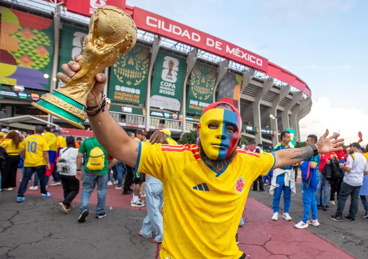 Hinchas colombianos