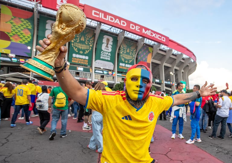 Hinchas colombianos
