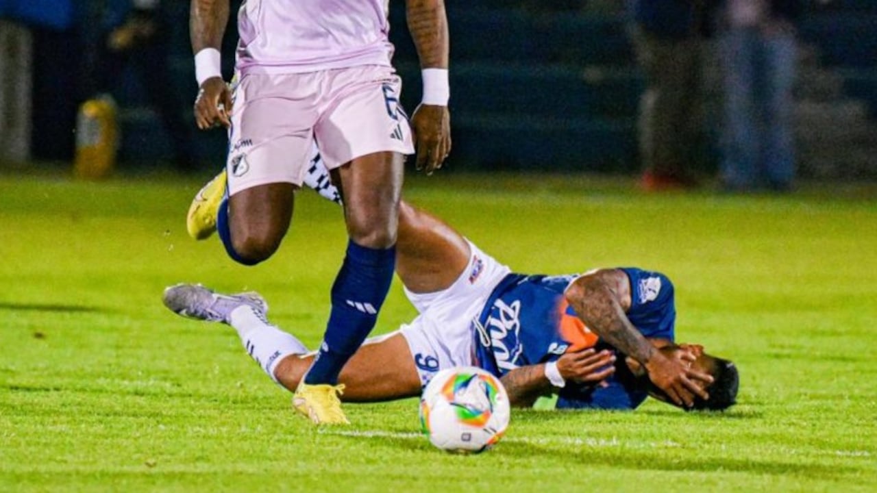 Imagen del partido entre Boyacá Chicó y Millonarios por la Liga Colombiana.