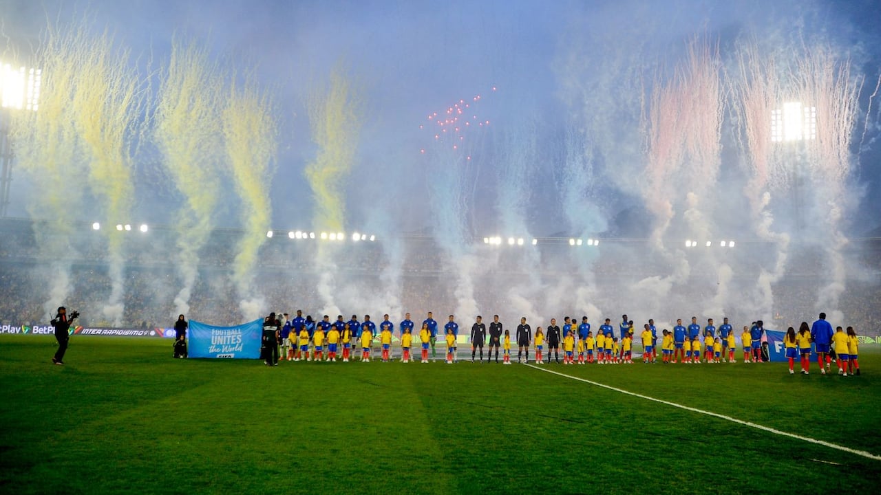 La Selección Colombia enfrenta a La Selección de Costa Rica, por encuentro amistoso de despedida previo al Mundial 2026, en el Estadio Nemesio Camacho El Campín.