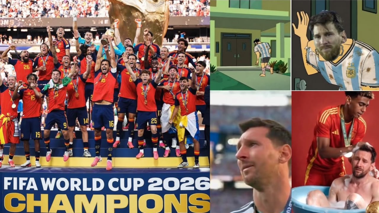 España levantó la Copa del Mundo 2026 y los memes se robaron el protagonismo en redes