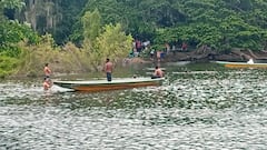 El hallazgo se registró en el sector conocido como Madre Vieja de Videles, en zona rural del corregimiento de Guabas, municipio de Guacarí.