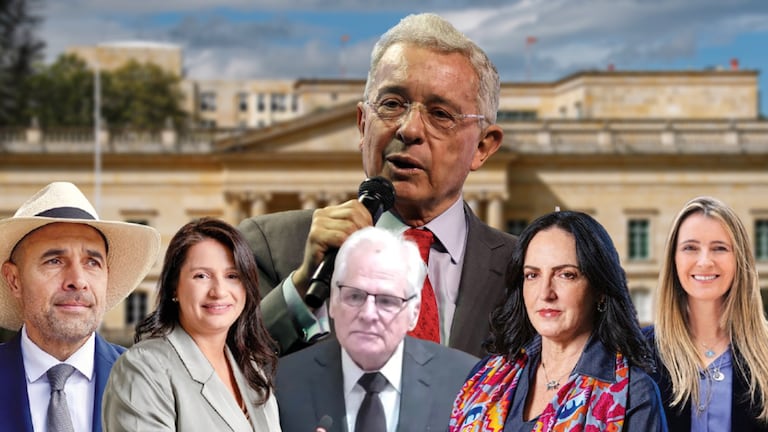 Los actuales precandidatos del Centro Democrático