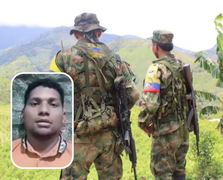Policía secuestrado en el Cauca
