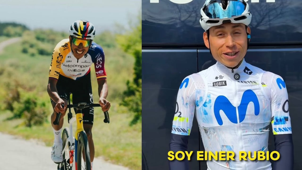 Egan Bernal y Einer Rubio